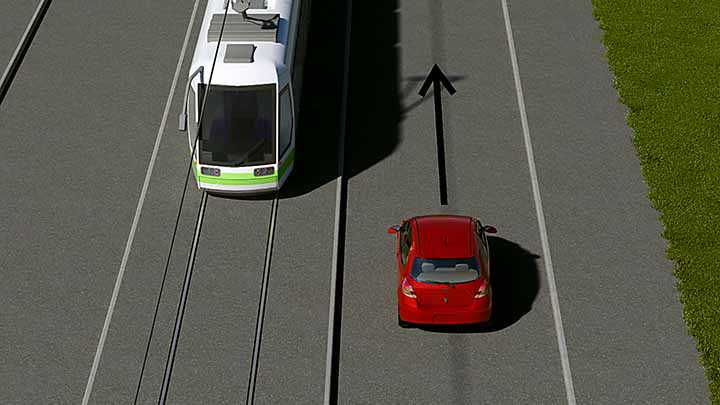 kuva liikennetilanteesta