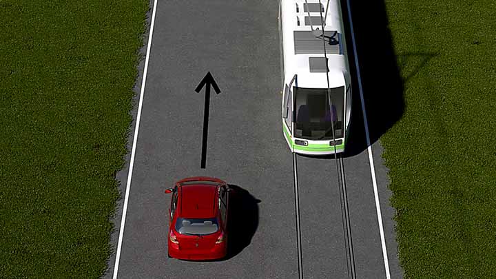 kuva liikennetilanteesta