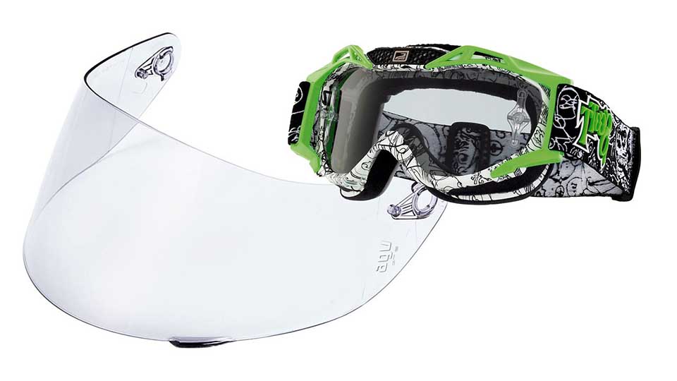 suojalasit ja visiiri