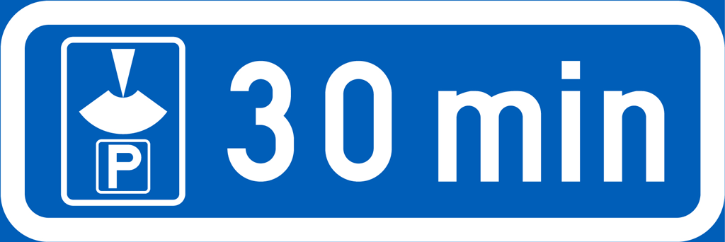 pysäköintiä koskeva merkki